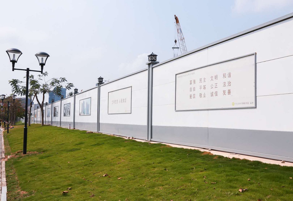 工程施工圍擋樣貌大合集，詳情款式請點擊查看